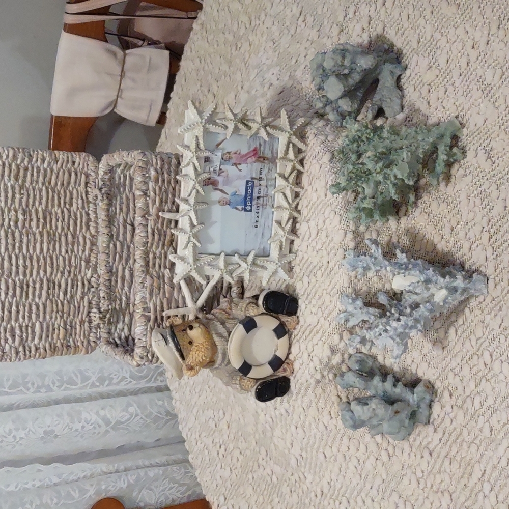 Collection of beach inspired items